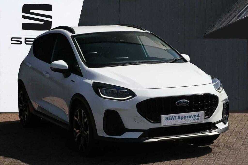 Ford Fiesta 1.0 Ecoboost Hybrid Mhev 125 Active X Edition SC72JNN White