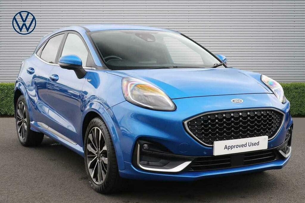 Ford Puma 1.0 Ecoboost Hybrid Mhev 155 St-line Vignale Blue