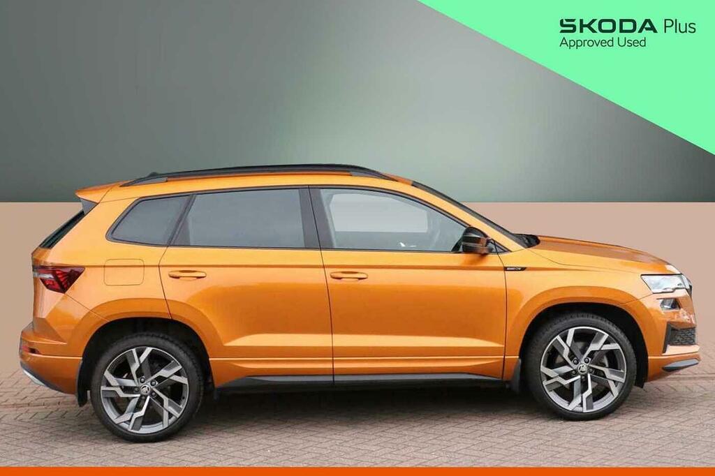 Skoda Karoq 1.5 Tsi Sportline Edition Dsg SD25YOT Orange #4