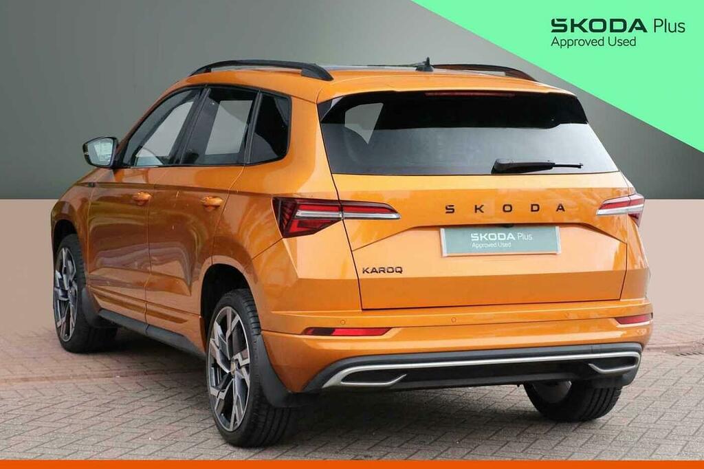 Skoda Karoq 1.5 Tsi Sportline Edition Dsg SD25YOT Orange #3