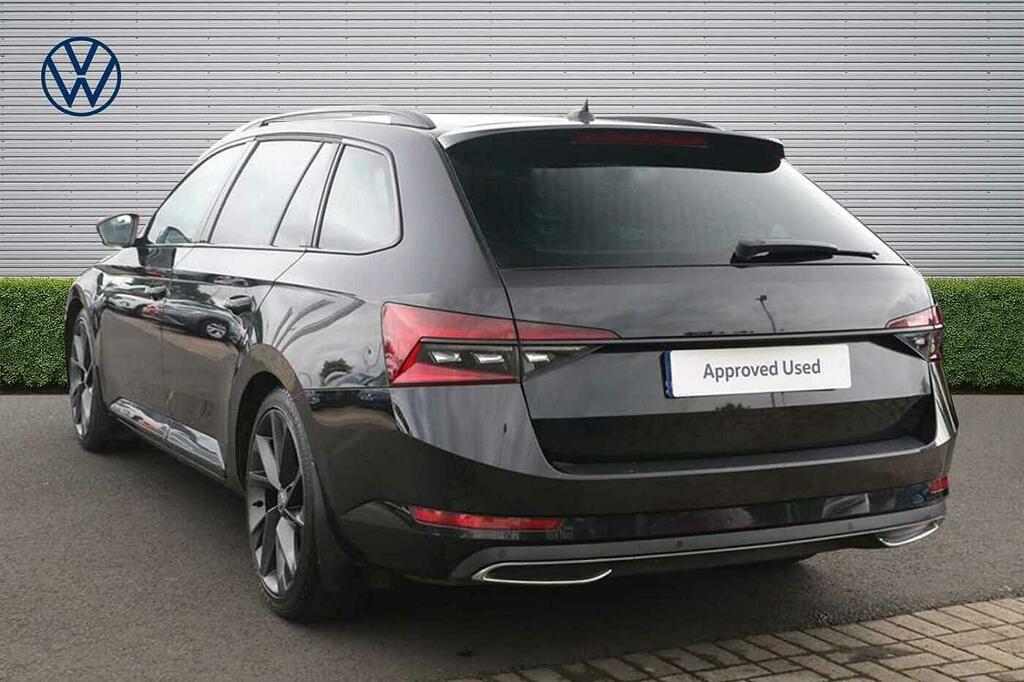 Skoda Superb 2.0 Tsi 190 Sport Line Plus Dsg Black #3