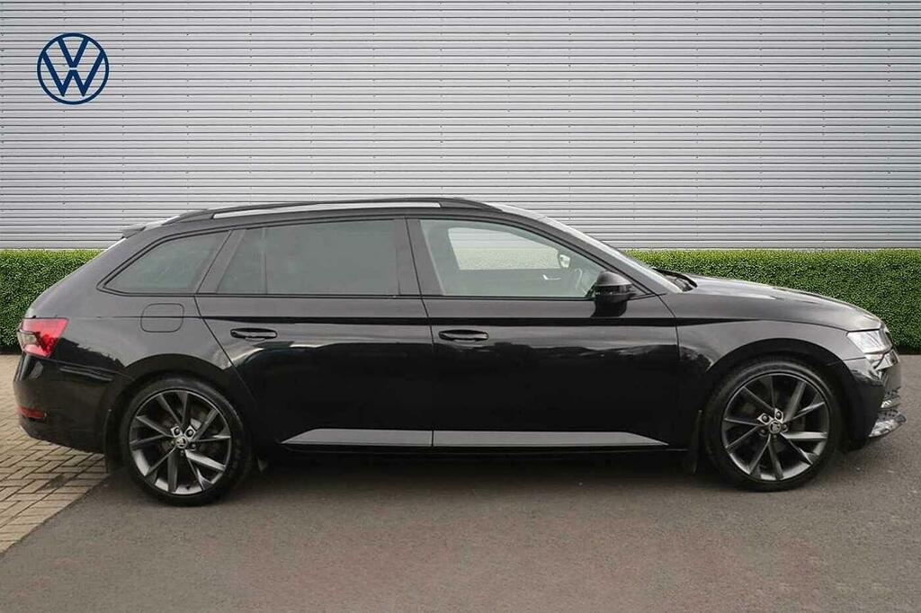 Skoda Superb 2.0 Tsi 190 Sport Line Plus Dsg Black #4
