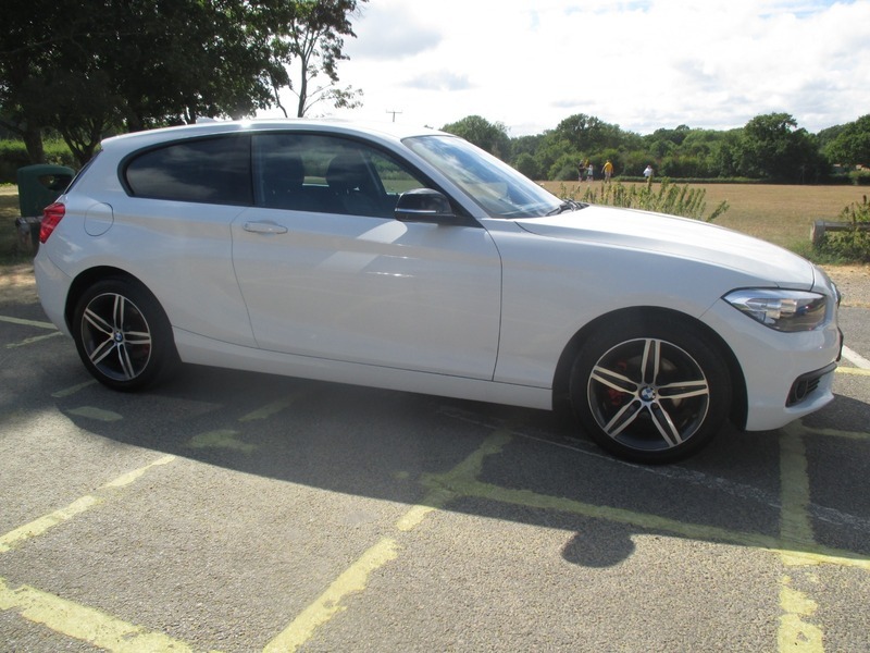 BMW 1 Series 118I Sport White #3