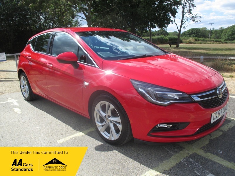 Vauxhall Astra Sri Red