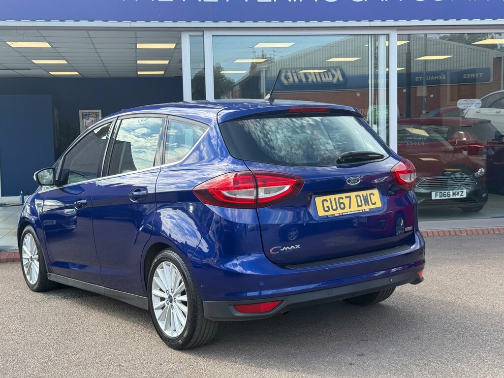 Ford C-Max 1.0T Ecoboost Titanium Mpv Euro GU67DWC Blue #4