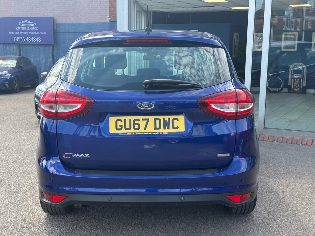 Ford C-Max 1.0T Ecoboost Titanium Mpv Euro GU67DWC Blue #6