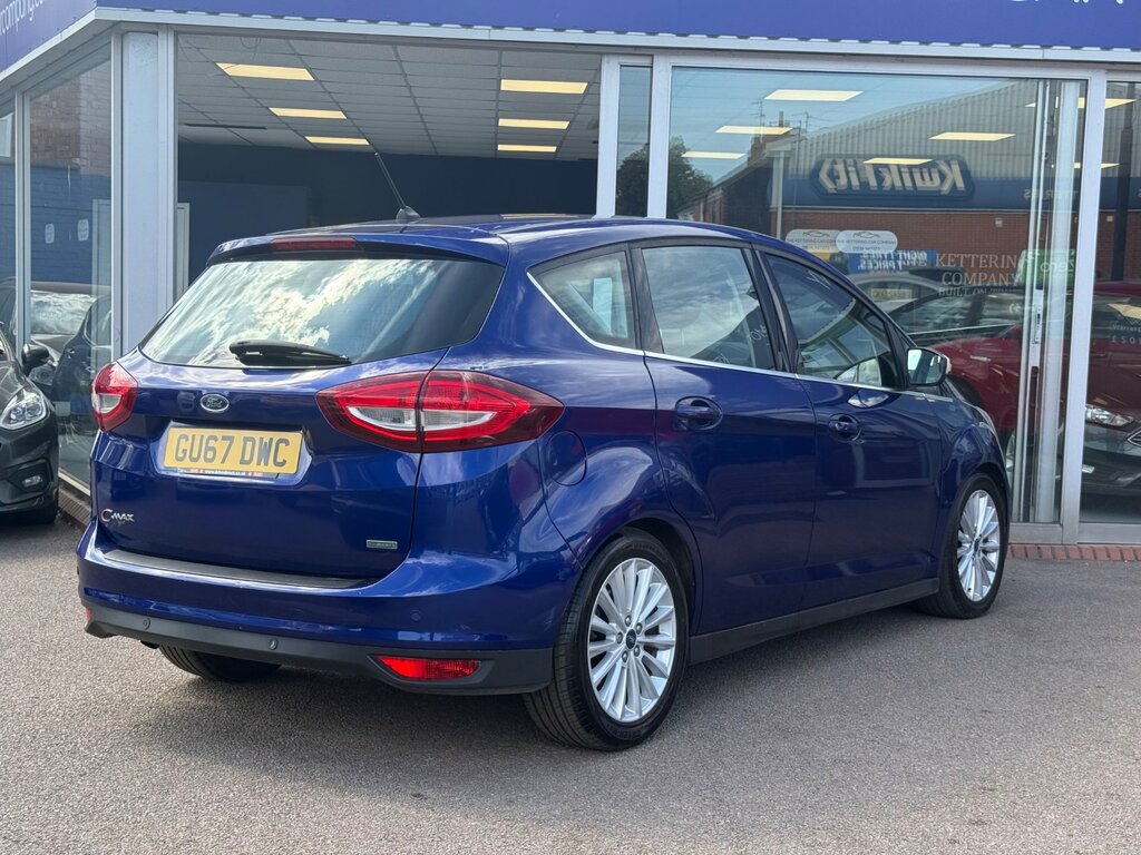 Ford C-Max 1.0T Ecoboost Titanium Mpv Euro GU67DWC Blue #3