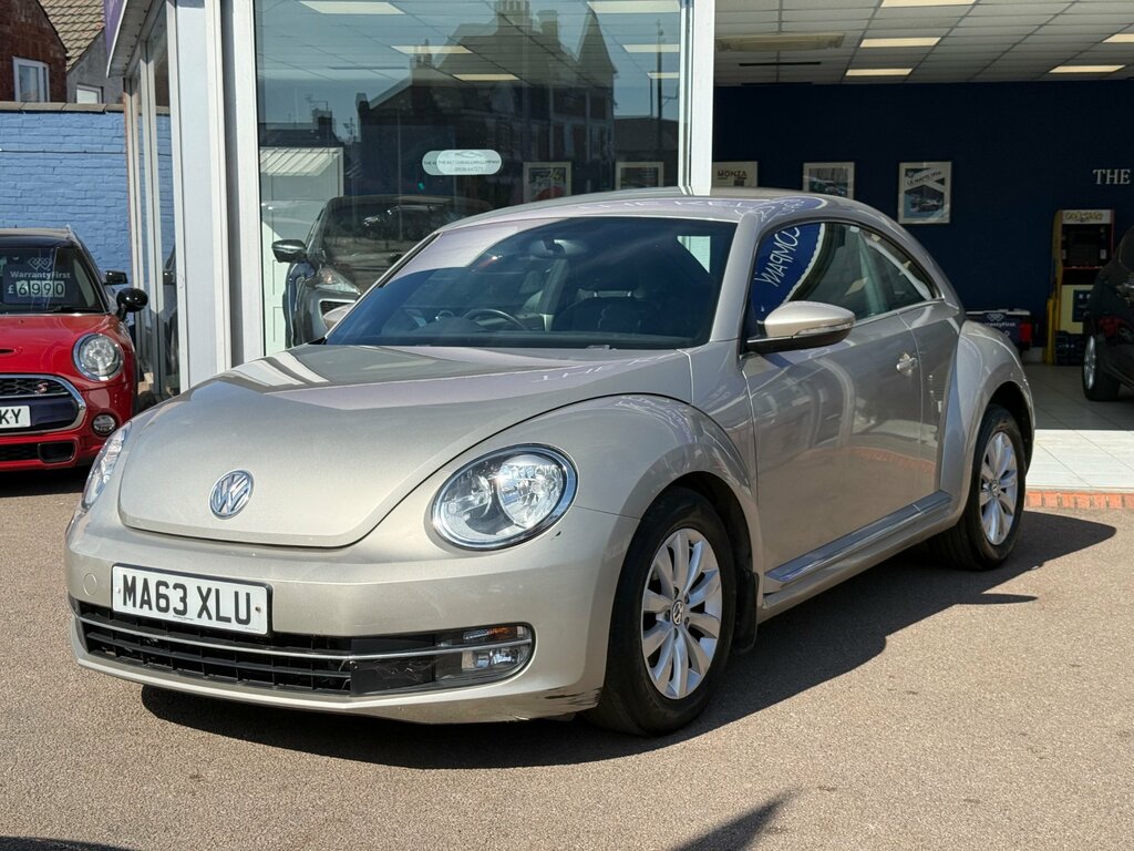 Volkswagen Beetle 1.6 Tdi Bluemotion Tech Design Hatchback Diese Silver #2