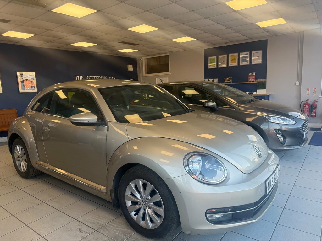 Volkswagen Beetle 1.6 Tdi Bluemotion Tech Design Hatchback Diese Silver