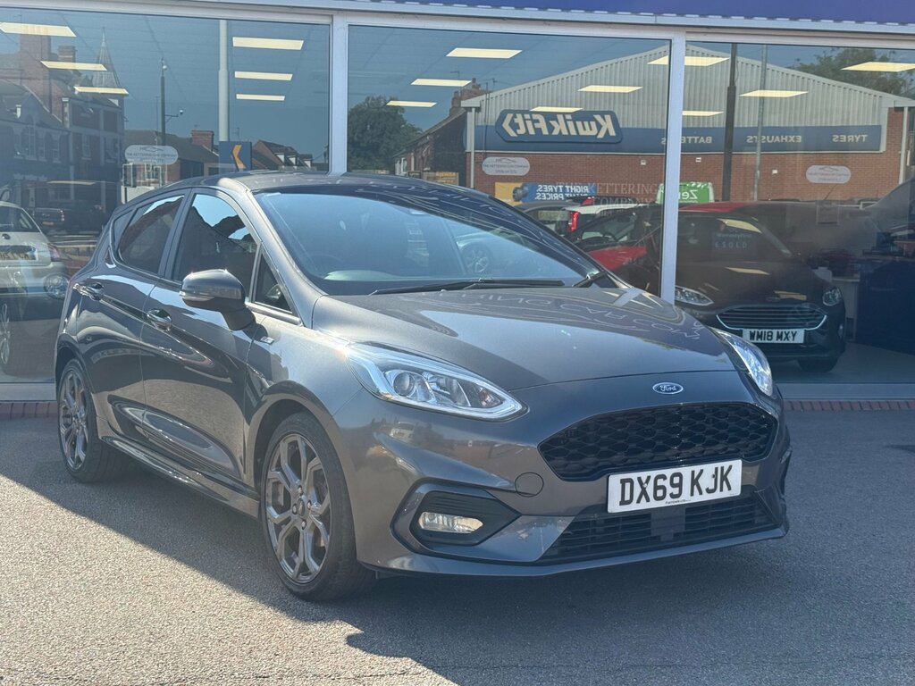 Ford Fiesta 1.0T Ecoboost Gpf St-line Hatchback Man Grey
