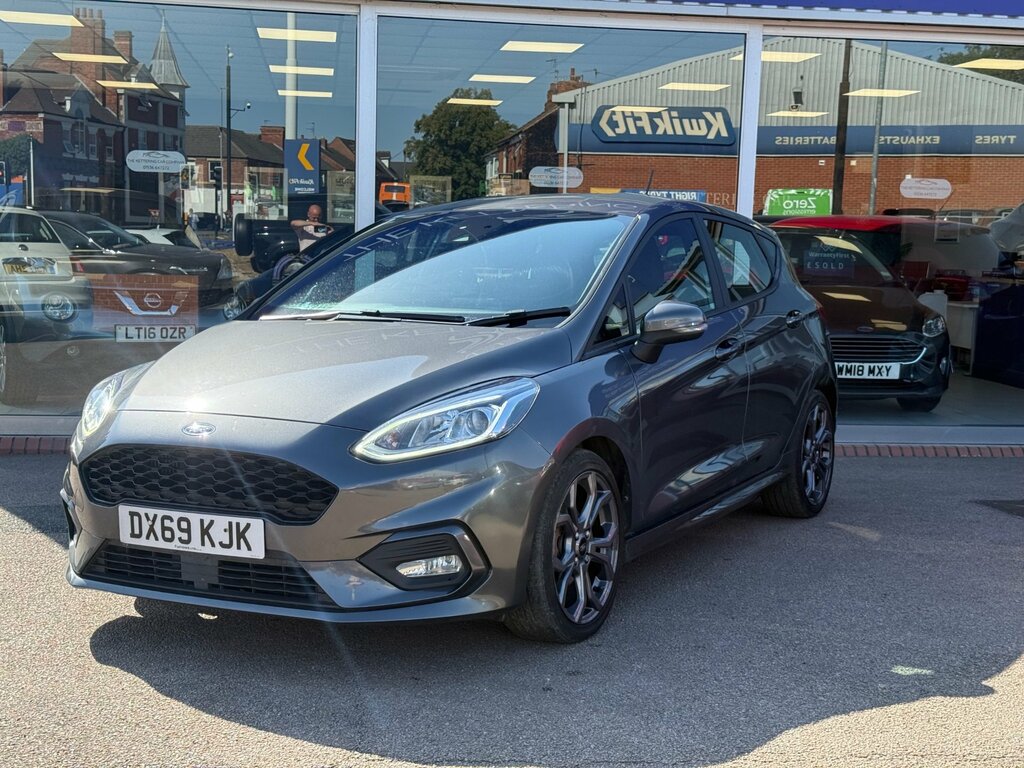 Ford Fiesta 1.0T Ecoboost Gpf St-line Hatchback Man Grey #2