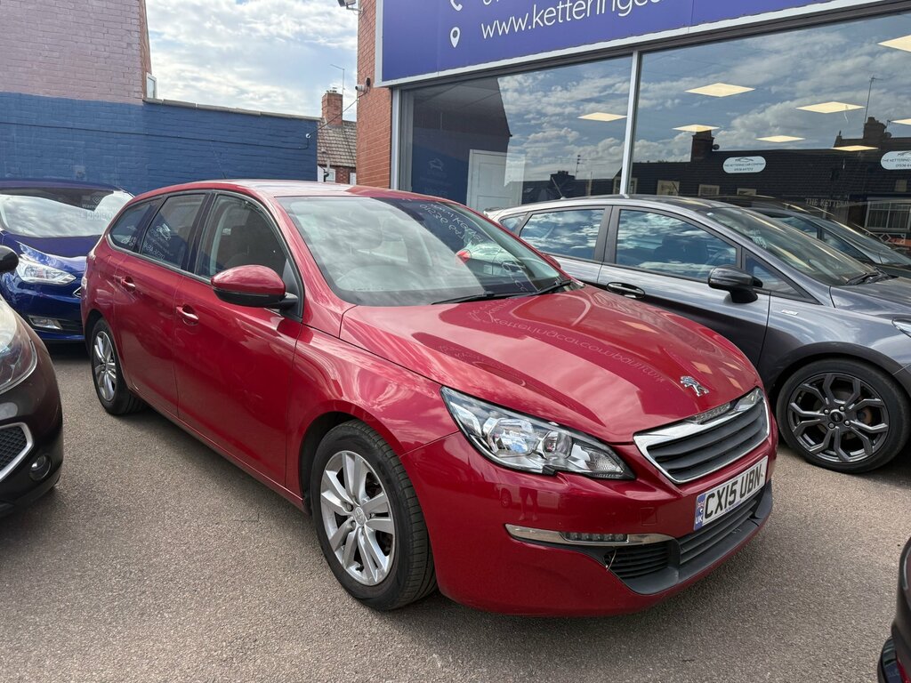 Peugeot 308 SW 1.6 Hdi Active Estate Euro 5 92 Red