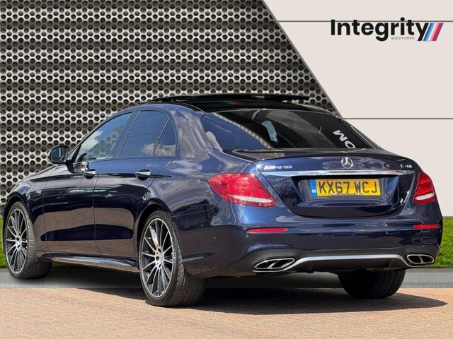 Mercedes-Benz E Class 2017 3.0 E43 V6 Amg Premium Saloon G- KX67WCJ Blue #5