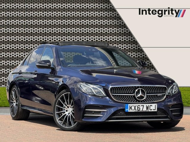 Mercedes-Benz E Class 2017 3.0 E43 V6 Amg Premium Saloon G- Blue