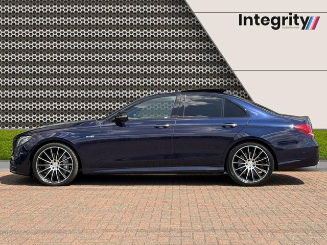 Mercedes-Benz E Class 2017 3.0 E43 V6 Amg Premium Saloon G- KX67WCJ Blue #6