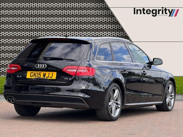 Audi A4 Avant 2.0 Tdi S Line Estate Multitronic Euro Black #3