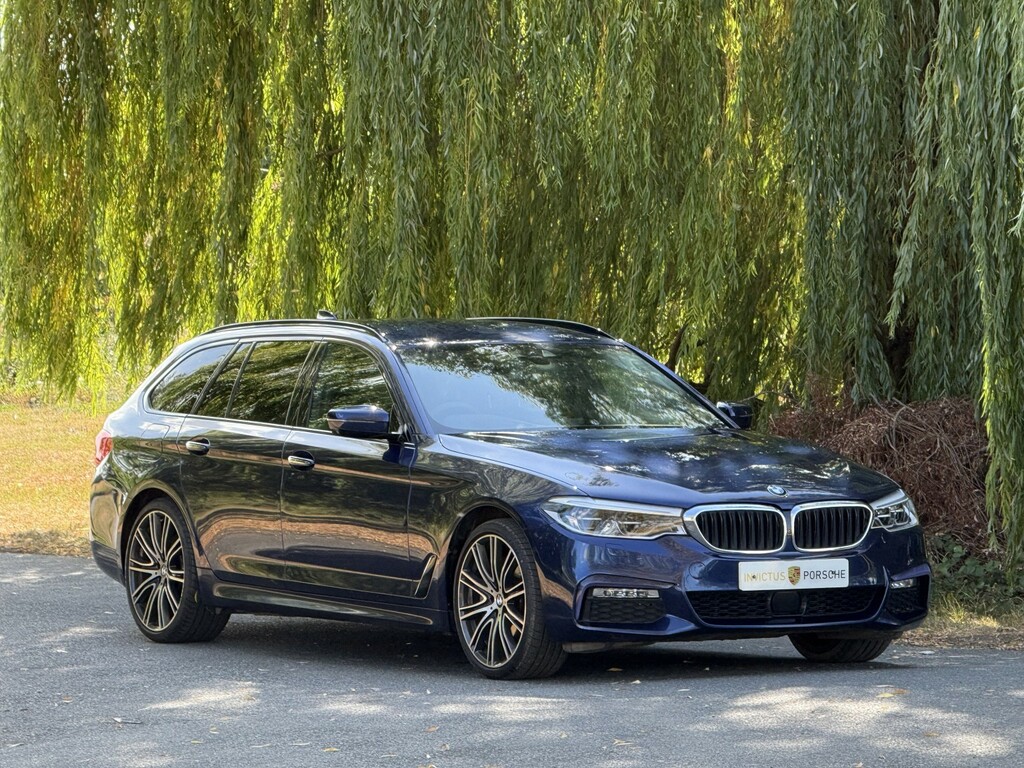BMW 5 Series 3.0 540I Xdrive M Sport Touring Blue #4