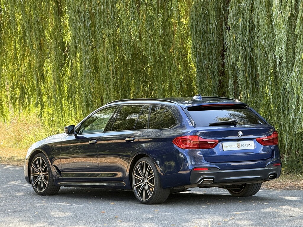 BMW 5 Series 3.0 540I Xdrive M Sport Touring Blue #3