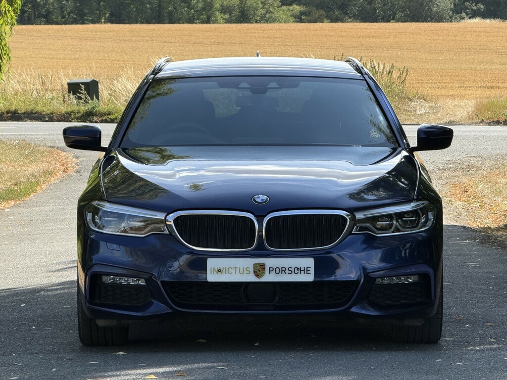 BMW 5 Series 3.0 540I Xdrive M Sport Touring Blue #2