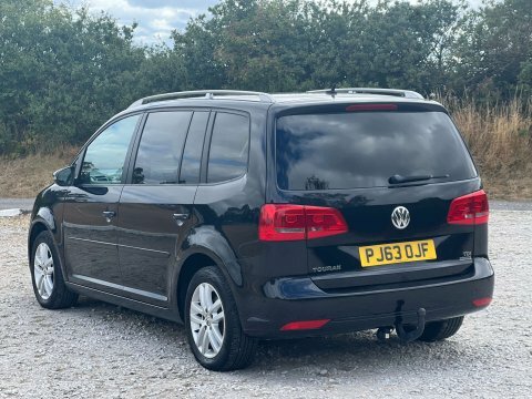 Volkswagen Touran 1.6 Touran Se PJ63OJF Black #6