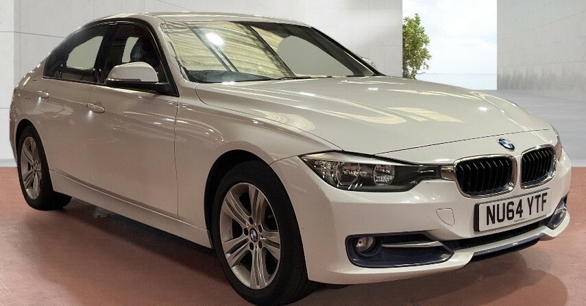 BMW 3 Series Saloon 2.0 318D Se Euro 5 Ss 201414 White #1
