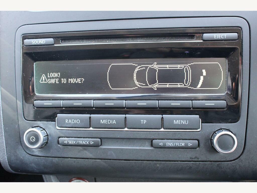 Volkswagen Touran 1.6 Tdi Se Euro 5 Black #12