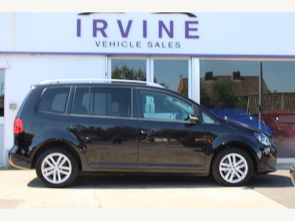 Volkswagen Touran 1.6 Tdi Se Euro 5 Black #11
