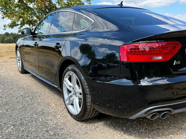 Audi A5 3.0 Tdi V6 Black Edition S Tronic Quattro Euro 5 Blue #30