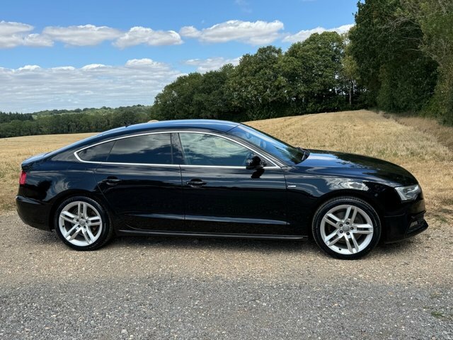 Audi A5 2014 2.0 Tdi S Line Sportback Multitron Black #4