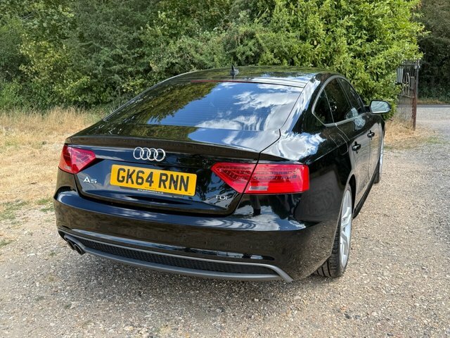 Audi A5 3.0 Tdi V6 Black Edition S Tronic Quattro Euro 5 Blue #9