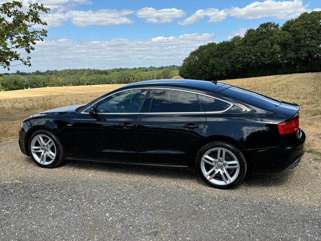 Audi A5 3.0 Tdi V6 Black Edition S Tronic Quattro Euro 5 Blue #23