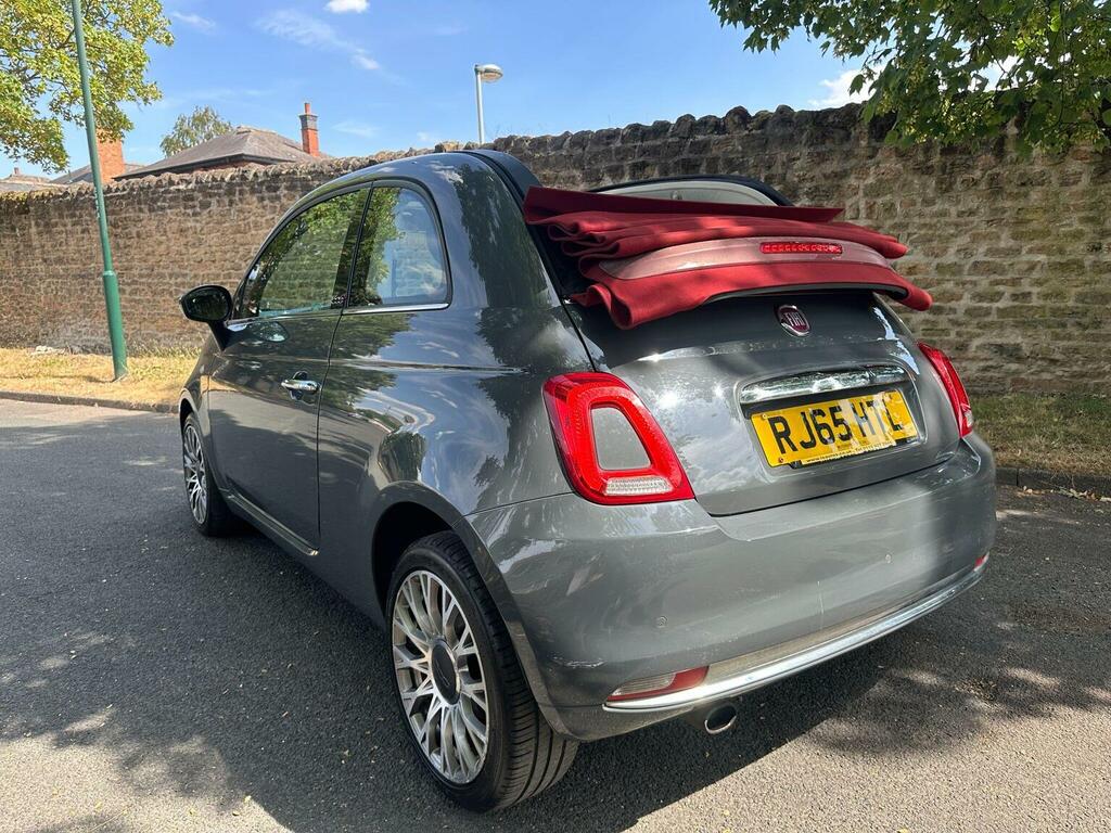 Fiat 500C Convertible 0.9 Twinair Lounge Euro 6 Ss 2 RJ65HTL Grey #4