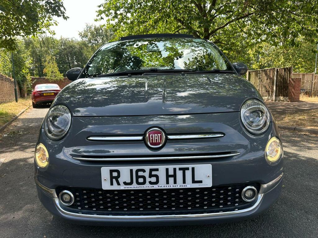 Fiat 500C Convertible 0.9 Twinair Lounge Euro 6 Ss 2 RJ65HTL Grey #3
