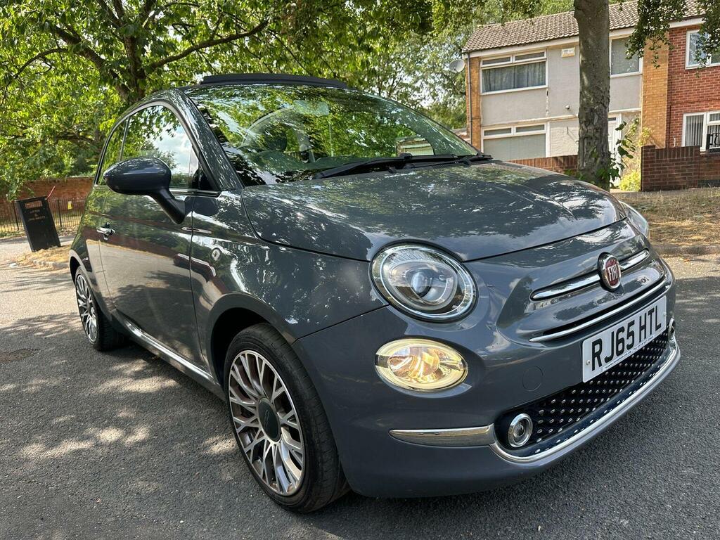 Fiat 500C Convertible 0.9 Twinair Lounge Euro 6 Ss 2 RJ65HTL Grey #6