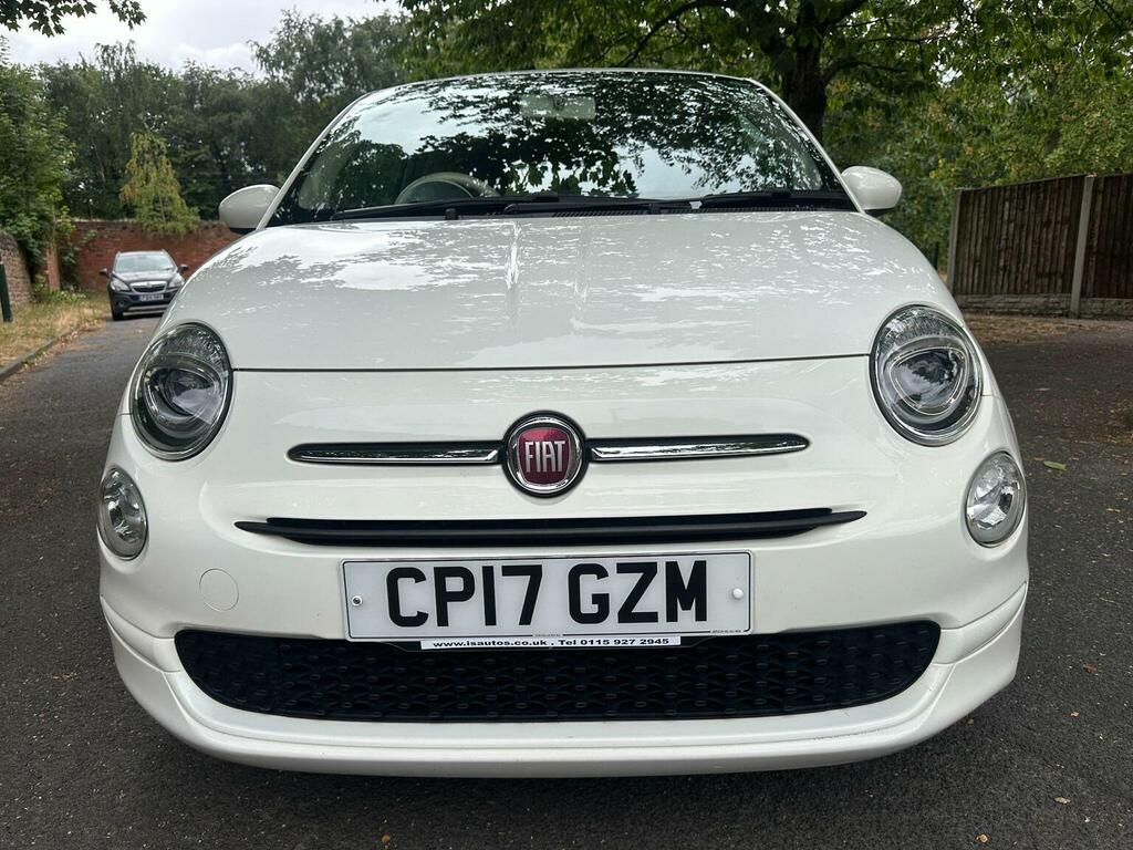 Fiat 500 Hatchback 1.2 Eco Pop Star Euro 6 Ss 2017 CP17GZM White #2