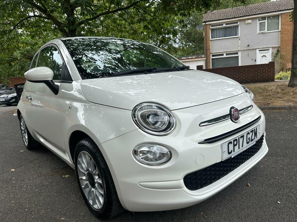 Fiat 500 Hatchback 1.2 Eco Pop Star Euro 6 Ss 2017 CP17GZM White #6