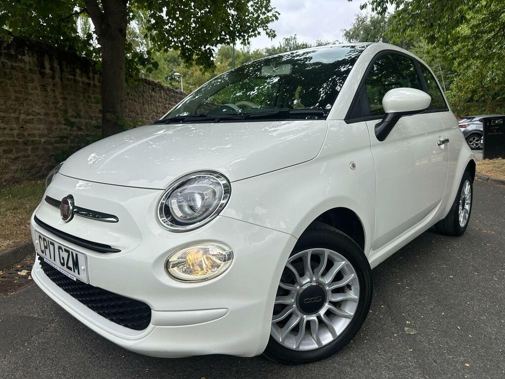Fiat 500 Hatchback 1.2 Eco Pop Star Euro 6 Ss 2017 CP17GZM White #3