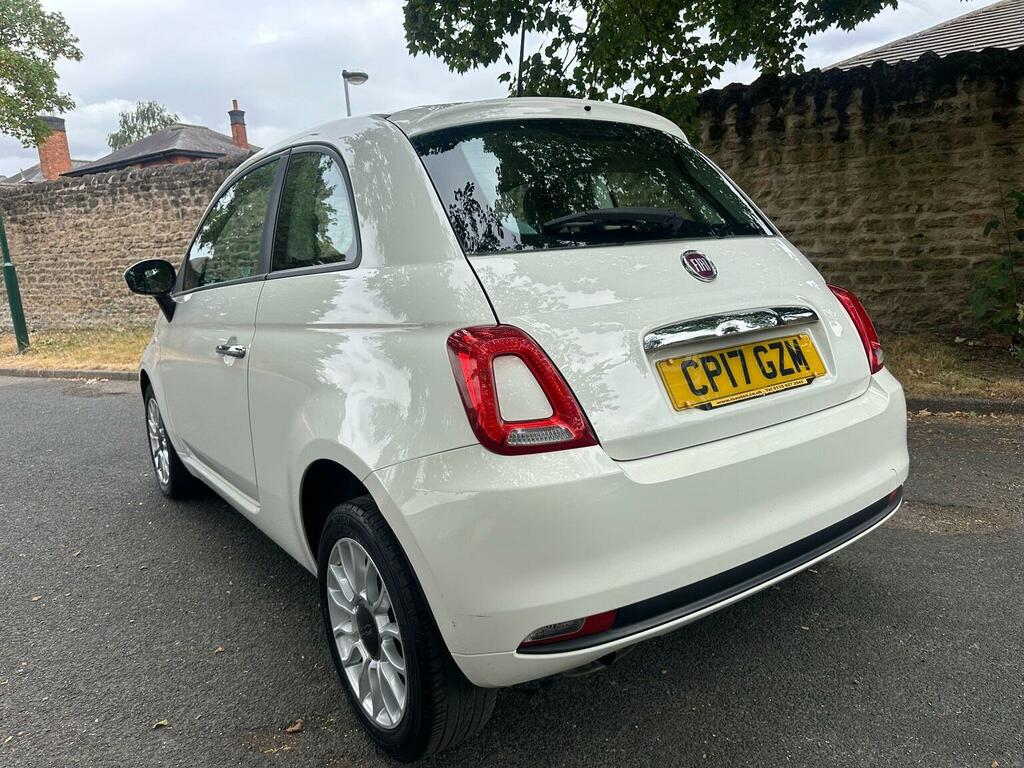 Fiat 500 Hatchback 1.2 Eco Pop Star Euro 6 Ss 2017 CP17GZM White #4