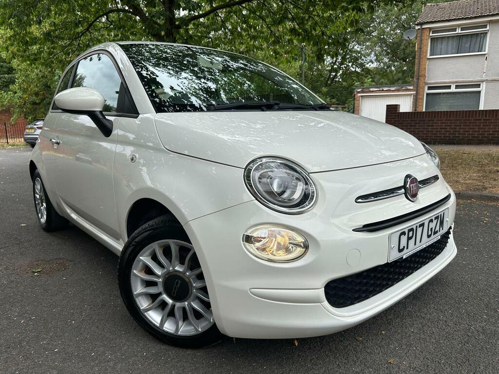 Fiat 500 Hatchback 1.2 Eco Pop Star Euro 6 Ss 2017 CP17GZM White