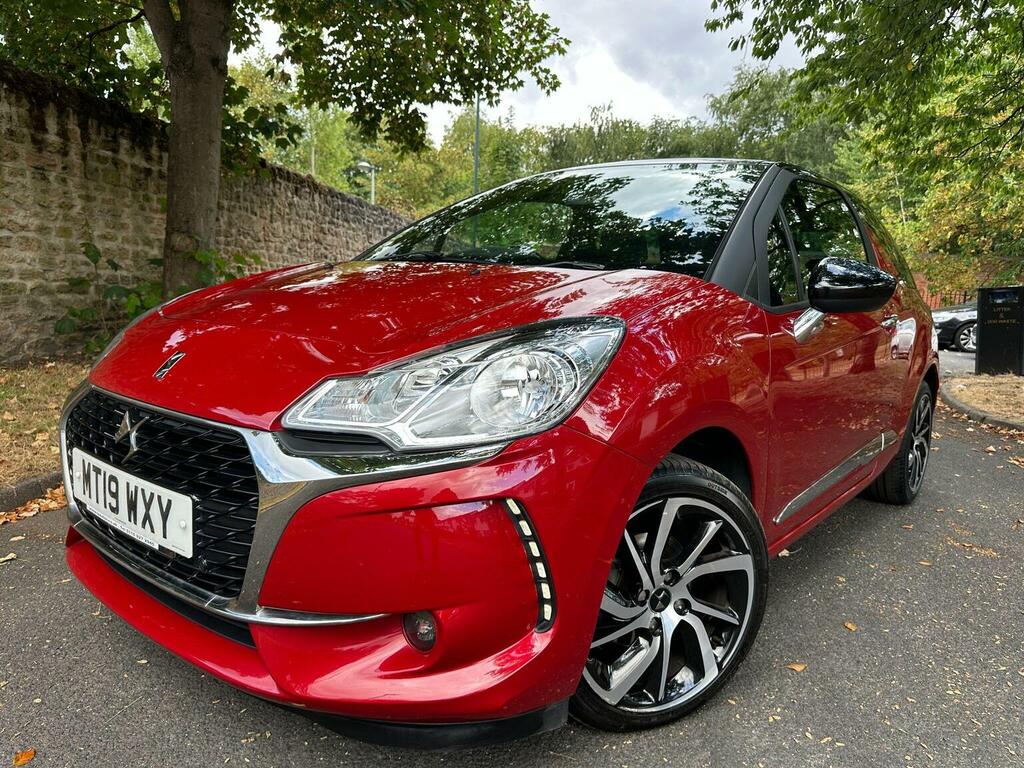 DS DS 3 Hatchback 1.2 Puretech Connected Chic Eat6 Euro 6 Red #3