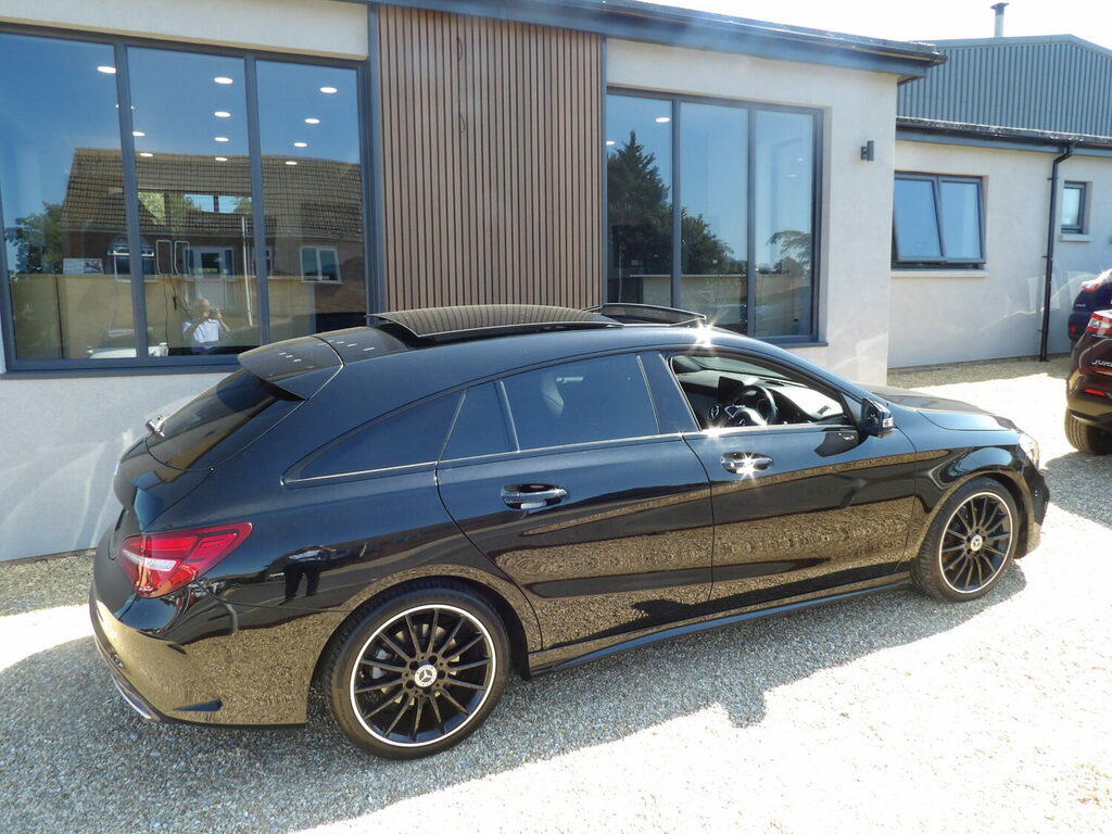Mercedes-Benz CLA Class 220D Amg Line Night Edition 4Matic Shooting Black #6