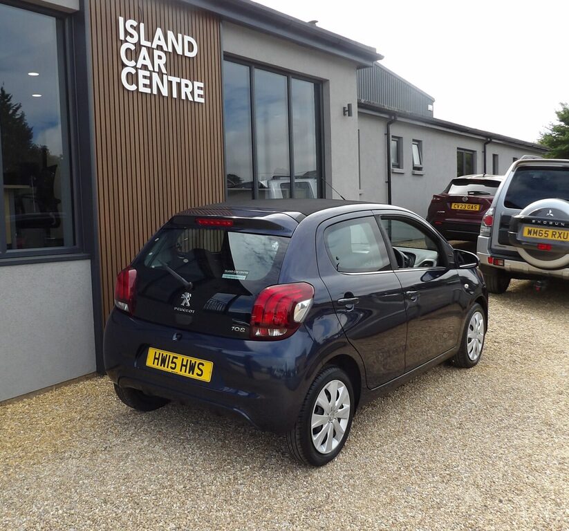 Peugeot 108 Top Hatchback 1.0 Active Low Mileage 20 Ro Blue #6