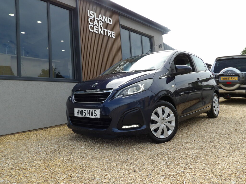 Peugeot 108 Top Hatchback 1.0 Active Low Mileage 20 Ro Blue