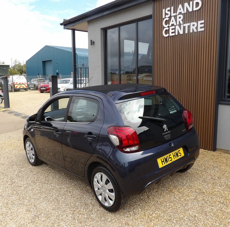 Peugeot 108 Top Hatchback 1.0 Active Low Mileage 20 Ro Blue #4