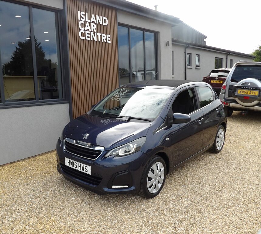 Peugeot 108 Top Hatchback 1.0 Active Low Mileage 20 Ro Blue #5