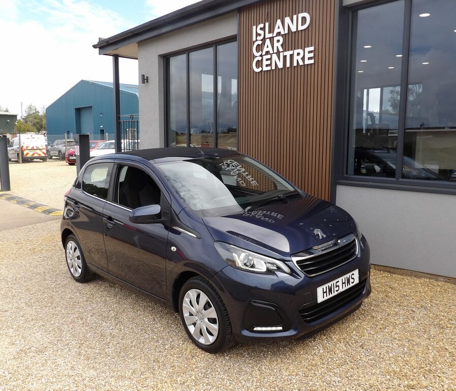 Peugeot 108 Top Hatchback 1.0 Active Low Mileage 20 Ro Blue #3