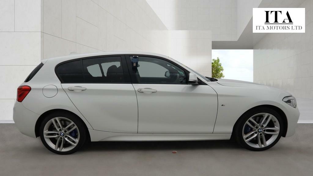 BMW 1 Series M Sport White #5