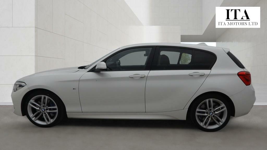 BMW 1 Series M Sport White #6
