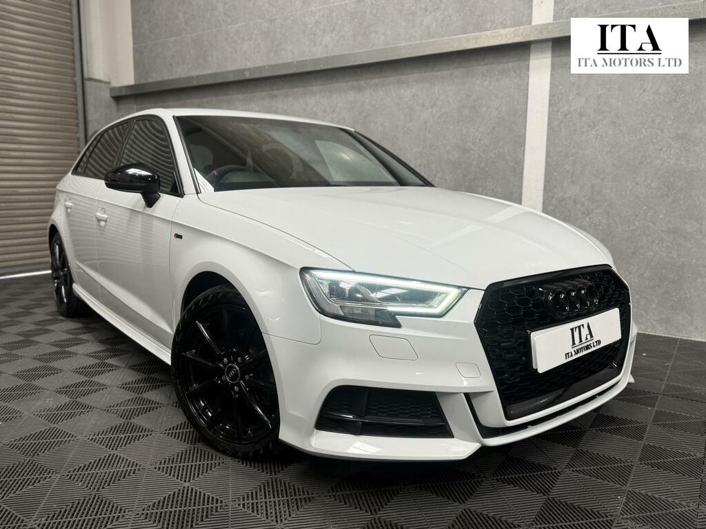 Audi A3 Black Edition White