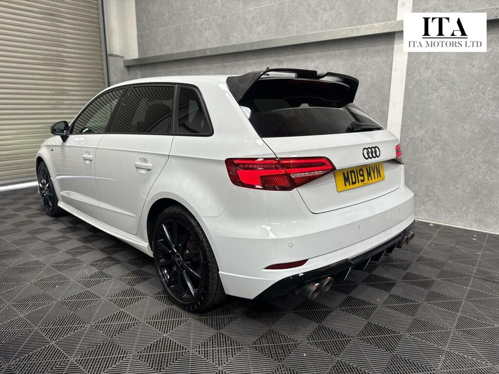 Audi A3 Black Edition White #2